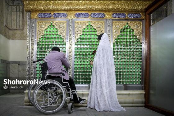 گزارش تصویری | مراسم اعطای ۵۰ سری جهیزیه به زوج‌های معلول