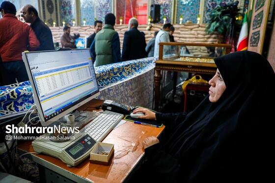 گزارش تصویری | پویش«لبنان در پناه امام رئوف» در صحن قدس حرم مطهر رضوی