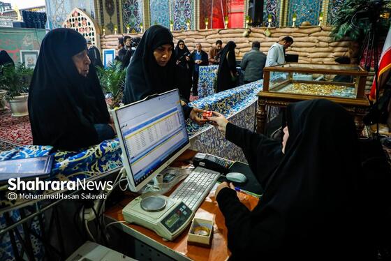 گزارش تصویری | پویش«لبنان در پناه امام رئوف» در صحن قدس حرم مطهر رضوی