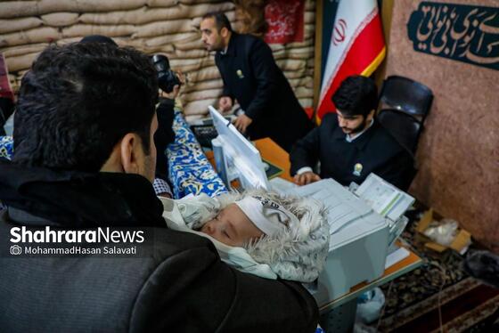 گزارش تصویری | پویش«لبنان در پناه امام رئوف» در صحن قدس حرم مطهر رضوی
