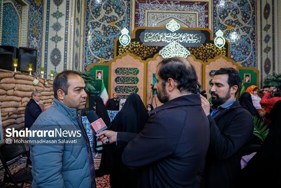 گزارش تصویری | پویش«لبنان در پناه امام رئوف» در صحن قدس حرم مطهر رضوی