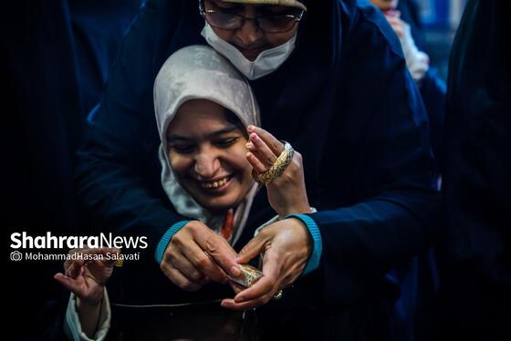 گزارش تصویری | پویش«لبنان در پناه امام رئوف» در صحن قدس حرم مطهر رضوی