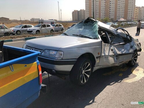 برخورد یک کامیون با ۱۴ دستگاه خودرو در تهران | ۱۳ نفر مصدوم شدند + عکس (۲۰ آبان ۱۴۰۳)