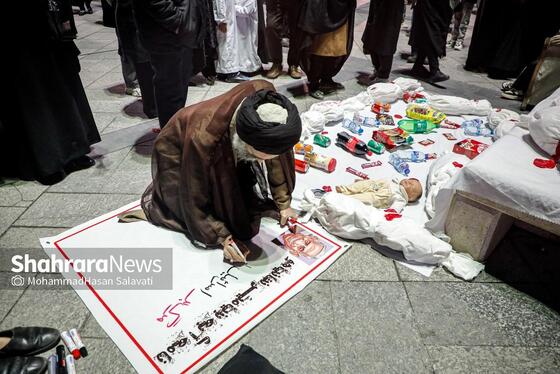 گزارش تصویری | اجتماع مردمی «بیعت با نصرالله» در مشهد
