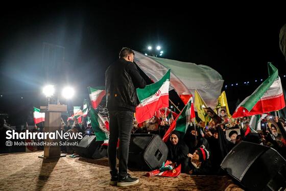 گزارش تصویری | اجتماع مردمی «بیعت با نصرالله» در مشهد