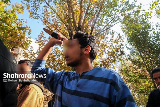 گزارش تصویری | بازسازی صحنه قتل در صدمین روز جنایت