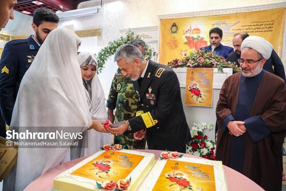 گزارش تصویری | پنجمین جشنواره سراسری زوج‌های جوان ستاد ارتش جمهوری اسلامی در مشهد