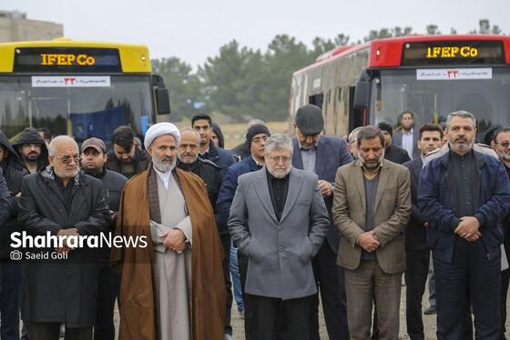 گزارش تصویری | بهره‌برداری از ۱۰ دستگاه اتوبوس در محور رسالت مشهد (۲۴ آبان ۱۴۰۳)