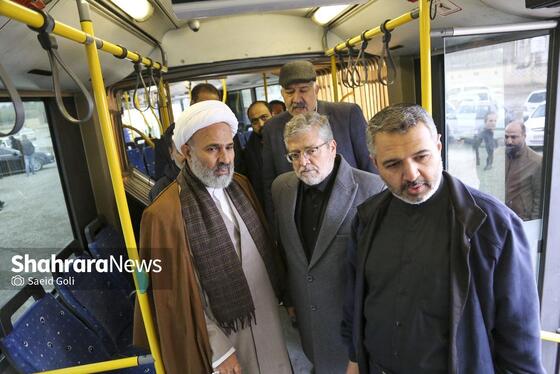 گزارش تصویری | بهره‌برداری از ۱۰ دستگاه اتوبوس در محور رسالت مشهد (۲۴ آبان ۱۴۰۳)