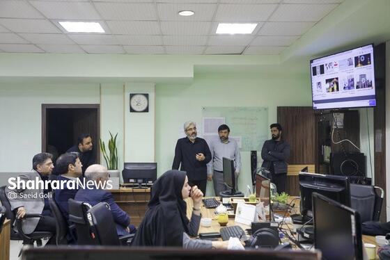گزارش تصویری | بازدید مدیرکل امور شعب بانک ملی خراسان رضوی از مؤسسه فرهنگی شهرآرا (۲۶ آبان ۱۴۰۳)