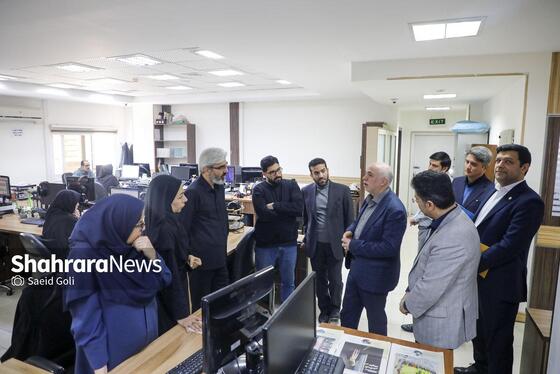 گزارش تصویری | بازدید مدیرکل امور شعب بانک ملی خراسان رضوی از مؤسسه فرهنگی شهرآرا (۲۶ آبان ۱۴۰۳)