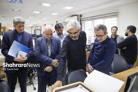گزارش تصویری | بازدید مدیرکل امور شعب بانک ملی خراسان رضوی از مؤسسه فرهنگی شهرآرا (۲۶ آبان ۱۴۰۳)