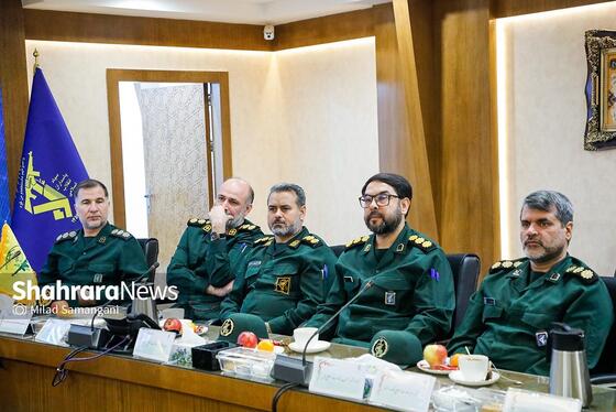 گزارش تصویری | نشست خبری فرمانده سپاه امام رضا (ع) به مناسبت هفته بسیج در مشهد (۲۸ آبان ۱۴۰۳)