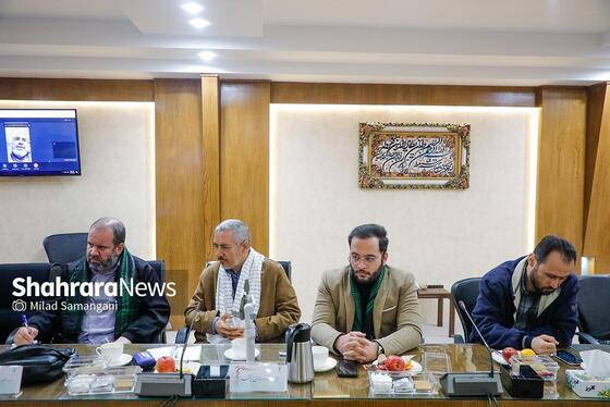 گزارش تصویری | نشست خبری فرمانده سپاه امام رضا (ع) به مناسبت هفته بسیج در مشهد (۲۸ آبان ۱۴۰۳)