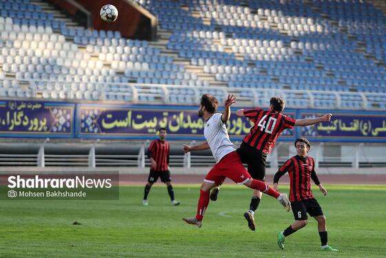گزارش تصویری | مسابقه تیم فوتبال فردوسی ثامن مشهد و شاهین تهران