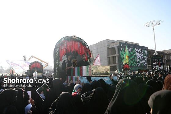 گزارش تصویری | اجتماع عظیم فاطمیون در مشهد