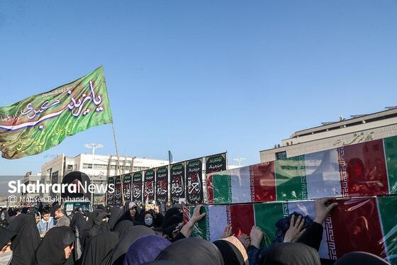 گزارش تصویری | اجتماع عظیم فاطمیون در مشهد