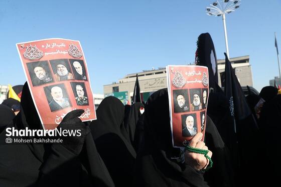 گزارش تصویری | اجتماع عظیم فاطمیون در مشهد