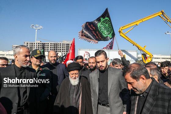 گزارش تصویری | اجتماع عظیم فاطمیون در مشهد