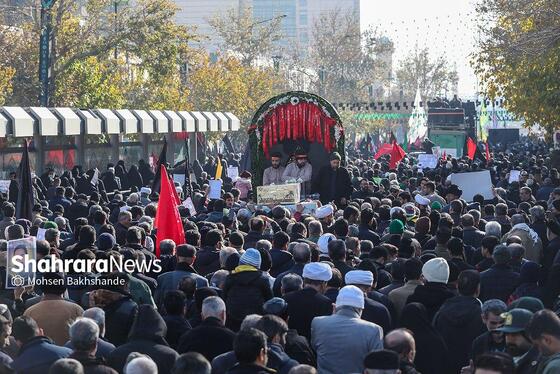 گزارش تصویری | اجتماع عظیم فاطمیون در مشهد