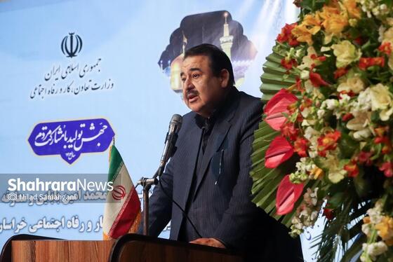 گزارش تصویری | مراسم تکریم و معارفه مدیرکل تعاون، کار و رفاه اجتماعی خراسان رضوی