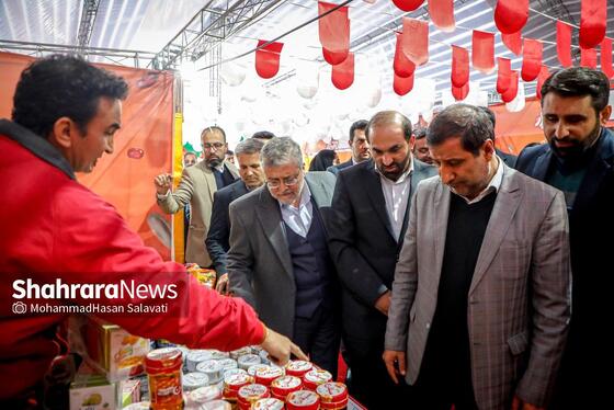 گزارش تصویری | افتتاح رویداد «چله بازار» در مشهد