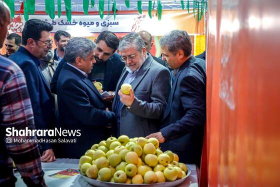 گزارش تصویری | افتتاح رویداد «چله بازار» در مشهد