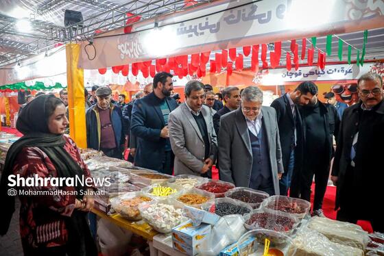 گزارش تصویری | افتتاح رویداد «چله بازار» در مشهد