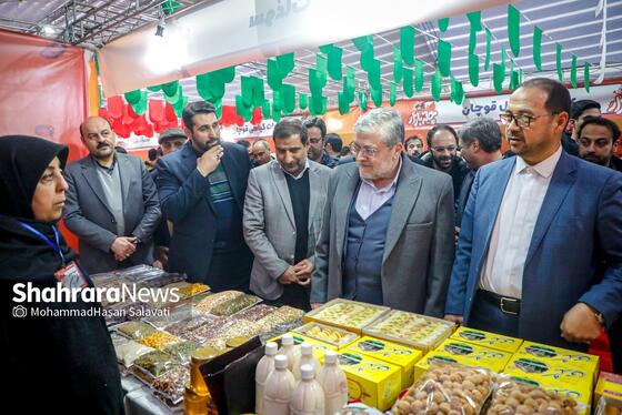 گزارش تصویری | افتتاح رویداد «چله بازار» در مشهد
