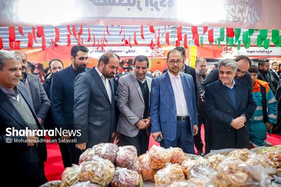 گزارش تصویری | افتتاح رویداد «چله بازار» در مشهد
