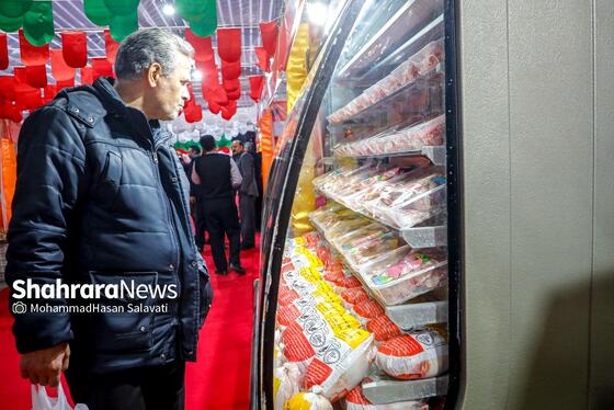 گزارش تصویری | افتتاح رویداد «چله بازار» در مشهد