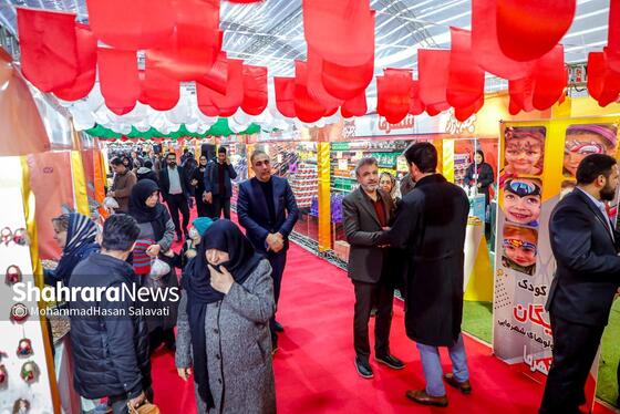گزارش تصویری | افتتاح رویداد «چله بازار» در مشهد