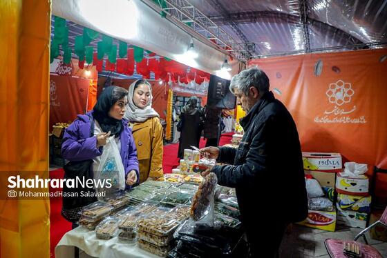 گزارش تصویری | افتتاح رویداد «چله بازار» در مشهد