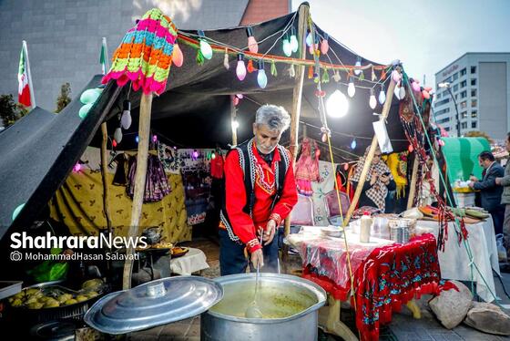گزارش تصویری | افتتاح رویداد «چله بازار» در مشهد