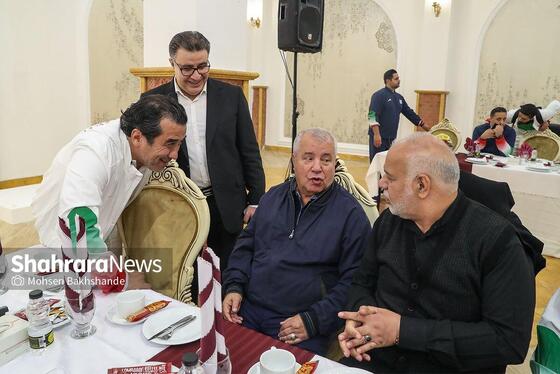 گزارش تصویری | نشست استاندار خراسان رضوی با اعضای تیم ملی ۹۸