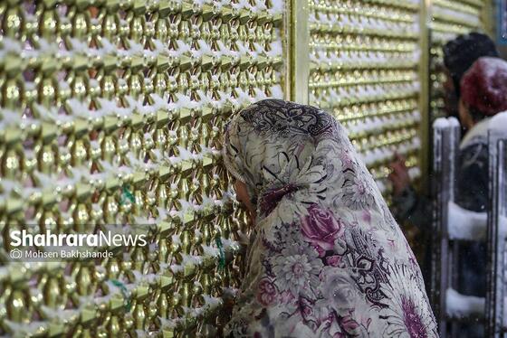 گزارش تصویری | جلوه‌های زییایی از بارش برف پاییزی در مشهد