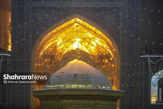 گزارش تصویری | جلوه‌های زییایی از بارش برف پاییزی در مشهد