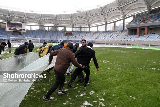 گزارش تصویری | بازی خیریه تیم ستارگان ۹۸ و منتخب خراسان رضوی