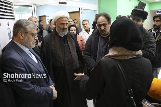 گزارش تصویری | بازدید رئیس کمیسیون اصل‌نود مجلس شورای اسلامی از بیمارستان امام‌رضا(ع) مشهد (۲۷ آذر ۱۴۰۳)