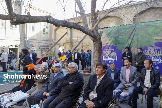 گزارش تصویری | آیین افتتاح گذر‌های تاریخی محلات و رونمایی از بزرگ‌ترین پرده نقاشی نقالی کشور (۴ دی ۱۴۰۳)