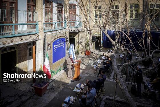 گزارش تصویری | آیین افتتاح گذر‌های تاریخی محلات و رونمایی از بزرگ‌ترین پرده نقاشی نقالی کشور (۴ دی ۱۴۰۳)