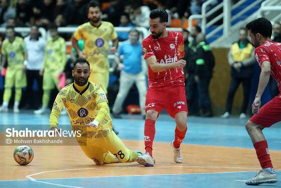 گزارش تصویری | لیگ برتر فوتسال | مسابقه فرش آرا مشهد و سفیر گفتمان تهران