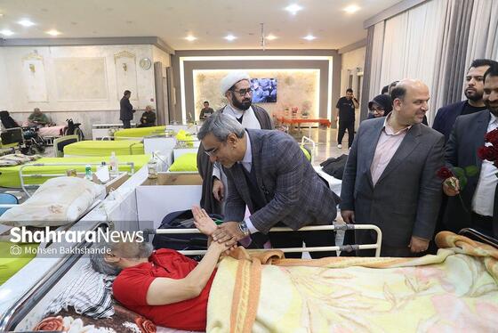 گزارش تصویری | بازدید استاندار خراسان رضوی از مرکز توانبخشی جانبازان نخاعی امام خمینی (ره)