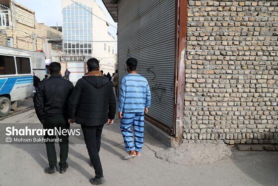 گزارش تصویری | قتل شبانه یک جوان در بولوار حر