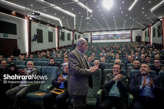 گزارش تصویری | مراسم نکوداشت «اکبر صابری فر» شهردار سابق مشهد