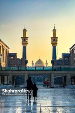 گزارش تصویری | حال‌وهوای حرم مطهر حضرت امیرالمومنین (ع) در آستانه سالروز ولادت ایشان و روز پدر