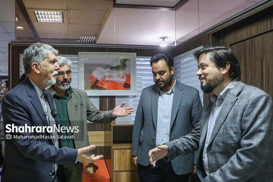 گزارش تصویری |  بازدید وزیر فرهنگ و ارشاد اسلامی از مؤسسه فرهنگی شهرآرا (۲۶ دی ۱۴۰۳)