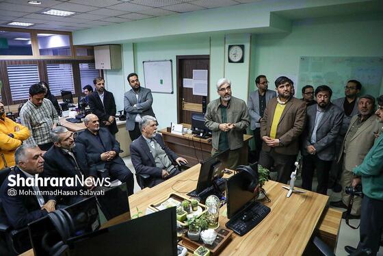 گزارش تصویری |  بازدید وزیر فرهنگ و ارشاد اسلامی از مؤسسه فرهنگی شهرآرا (۲۶ دی ۱۴۰۳)