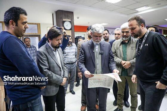 گزارش تصویری |  بازدید وزیر فرهنگ و ارشاد اسلامی از مؤسسه فرهنگی شهرآرا (۲۶ دی ۱۴۰۳)