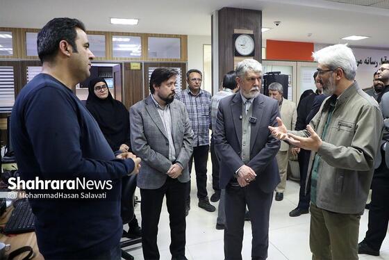 گزارش تصویری |  بازدید وزیر فرهنگ و ارشاد اسلامی از مؤسسه فرهنگی شهرآرا (۲۶ دی ۱۴۰۳)